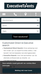 Mobile Screenshot of executivetalents.be